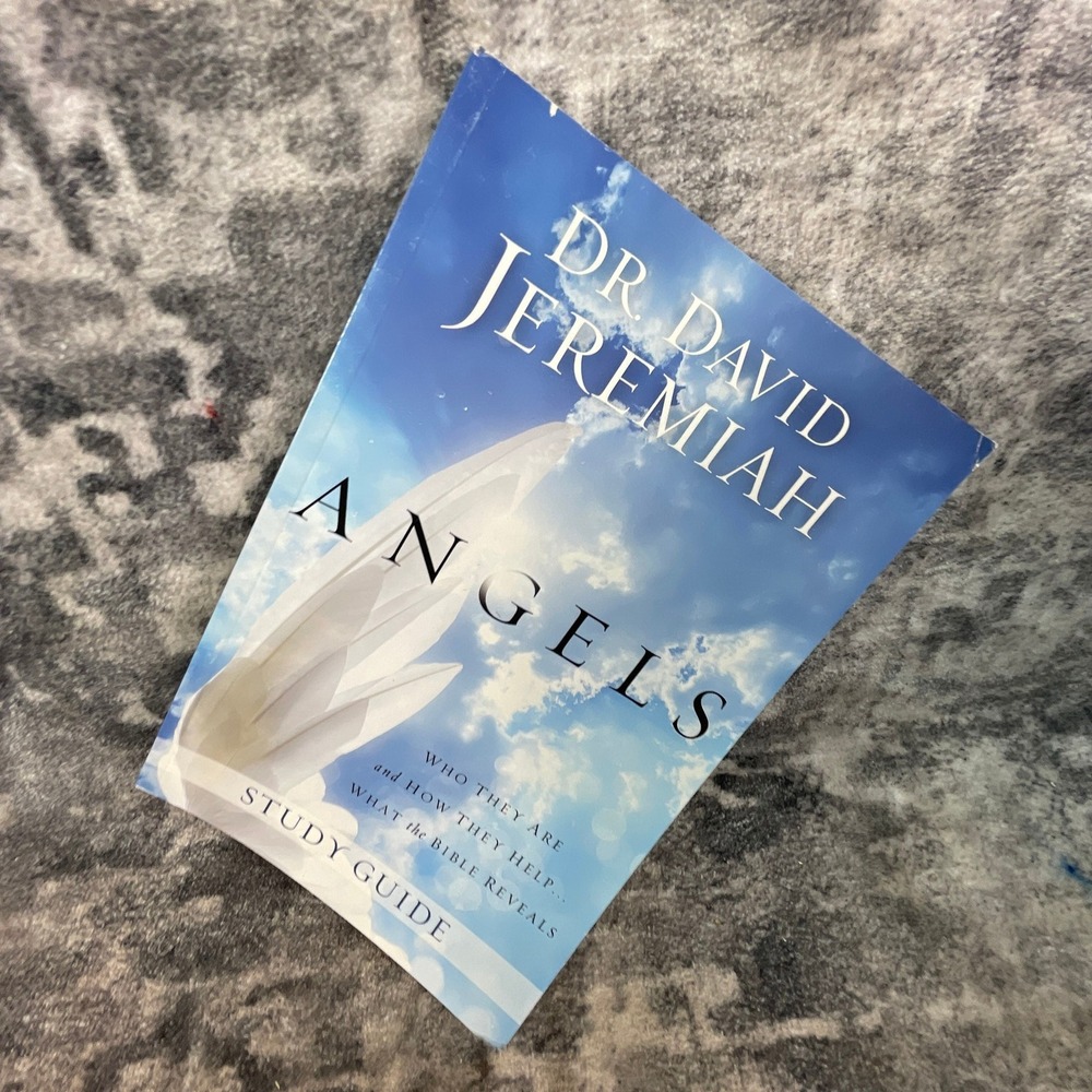 Dr. David Jeremiah Angels Study Guide Paperback Blue Christian Religion Bible